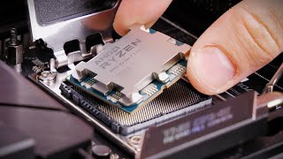 How to install an AMD AM5 CPU Ryzen processor installation tips [upl. by Arissa]