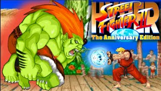 Hyper Street Fighter 2  Arcade  Blanka [upl. by Dlonyer]