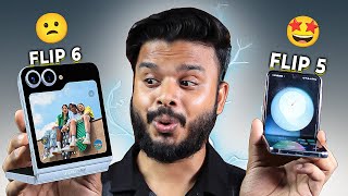 Samsung Galaxy Z Flip 6 VS Z Flip 5  Worth It Honest Review🤯 [upl. by Ainaled223]