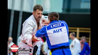 Judo Austrian Open Linz 2019 Veteran Milan Burda SVK vs Karl Moser AUT [upl. by Gant]