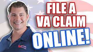 How to File a VA Claim Online Complete Tutorial [upl. by Adyela]