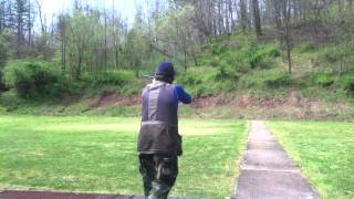 Sporting clays Following pairs Weekly practice [upl. by Nitsyrk]