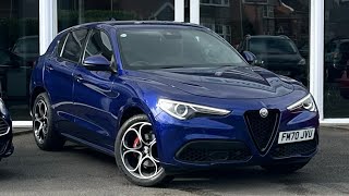 FM70JVU  Alfa Romeo Stelvio Veloce  Walkthrough  Angus MacKinnon Ltd [upl. by Hokanson]