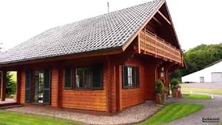 Fullwood Blockhaus Niederlassung WEST mit klassischem Holzhaus aus den 90ern [upl. by Llejk]