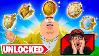 Unlocking The GOLD PETER GRIFFIN in Fortnite [upl. by Jehial]