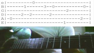 tutorial guitarra acustica amores perros [upl. by Barbabas244]