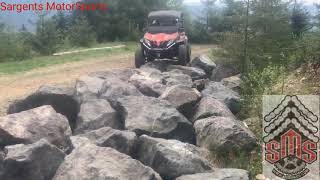 Cfmoto Zforce 1000 extreme Rock Crawling [upl. by Lapointe]