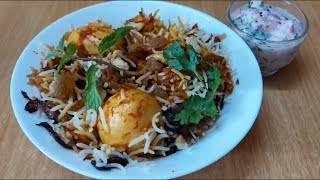 Egg Biryani Recipe [upl. by Anyahc18]