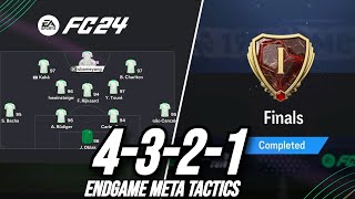 ENDGAME Rank 1 META Tactics Best 4321 Custom Tactics EA FC 24 [upl. by Anec]