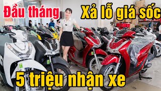 BÁO GIÁ SỐC SH MODE SH 125 SH 160 VARIO 125 VISION FUTURE 125 AB SỐC 5 TRIỆU XE MÁY KHẢI OANH [upl. by Enyalahs]