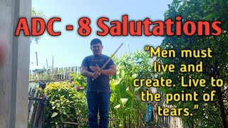 Arnis De Caballes 8 Salutations by Master Tirso TV [upl. by Nierman]