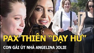 Con gái út nhà Angelina Jolie bị Pax Thiên quotdạy hưquot làm điều hơn thua chị gái [upl. by Darrey286]