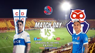 U Católica vs Ude Chile  Transmisión en vivo  Clásico Universitario  Fútbol Chileno [upl. by Einahpets]