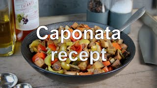 Caponata recept [upl. by Akinor]