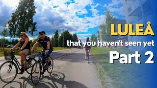 Hertsön to Smedjegatan  Explore Luleå in 4K [upl. by Keeryt]