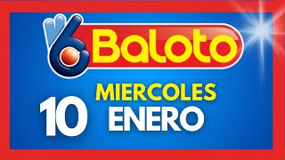 Resultados del BALOTO REVANCHA del MIERCOLES 10 de enero de 2024 💫✅💰 [upl. by Aneekan]