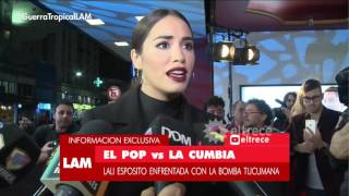 Lali Espósito enfrentada con La Bomba Tucumana [upl. by Andromache]