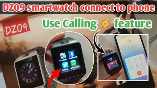 dz09 smartwatchdz09 smartwatch reviewdz09 smart watch sim card [upl. by Juliano]