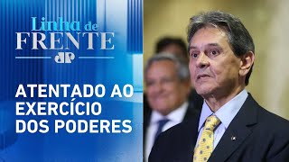 Moraes vota para condenar Roberto Jefferson a nove anos  LINHA DE FRENTE [upl. by Nitsrek212]