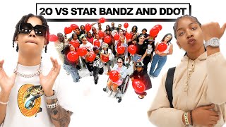 20 PEOPLE VS 2 RAPPERS STAR BANDZ amp SUGARHILL DDOT [upl. by Oiralednac]