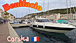 Benifacio Corsica France 🇫🇷 Walking Tour  4K UHD  with 4K City Life [upl. by Dric488]