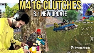 Bgmi 31 new update  m416 spray amp clutches [upl. by Galligan124]