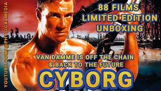 VAN DAMME CYBORG 88 Films UNBOXING Limited Edition Bluray chanel88Films [upl. by Magdaia]