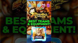 BEST TEAMS amp EQUIPMENTS FOR ULTRA MAJIN VEGETA 🔥 [upl. by Hudnut]