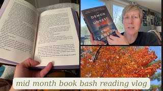 Mid Month Book Bash Vlog [upl. by Gnouh]