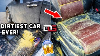 Deep Cleaning The Most INSANELY Dirty Car  The Detail Geek [upl. by Arelus]