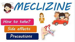 Meclizine Uses Side Effects And 1 Thing You Should NOT Use It For [upl. by Flss221]