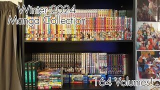 Winter 2024 Manga Collection 164 Volumes [upl. by Gnilyarg]