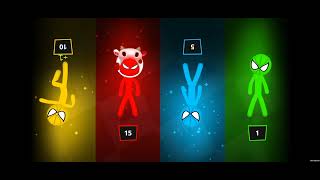 Stickman Funny Mini games  Stickman Party 1 2 3 4 Player gameplay Android iOS 2024 [upl. by Rothschild332]