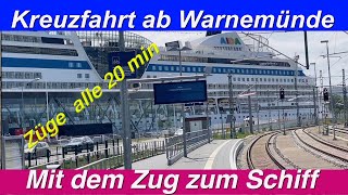 Kreuzfahrt ab Warnemünde Tips für Anreise und Transfer zum Schiff [upl. by Goldman118]