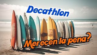 TABLAS de SURF de DECATHLON Olaian para PRINCIPIANTES [upl. by Artenek11]