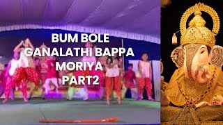 Ganapathi Dance Part 2 Peformance at Ganesh festival 2024 [upl. by Anilra940]