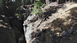 Earthquake Fault Mammoth Mountain California [upl. by Ttennaej]