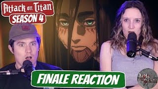 THE END IS HERE  Attack on Titan Finale Newlyweds Reaction  Season 4 Part 3 Special 2 [upl. by Wehrle]