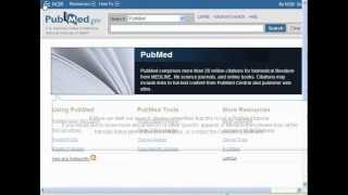 Finding the evidence 3  Turning your search strategy into results PubMed demonstration [upl. by Medea]