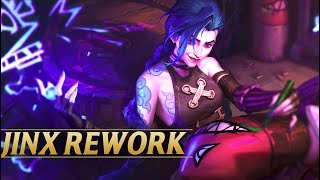 JINX VISUAL REWORK  League of Legends [upl. by Sandie826]