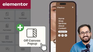New Elementor 322 Widget OffCanvas Popup [upl. by Hsekin]