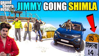 GTA 5  JIMMY MICHAEL AND TREVOR GOING SHIMLA ON TATA HARRIER 🔥 [upl. by Sublett]