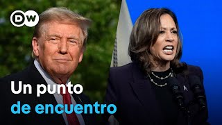 Harris y Trump proponen eliminar los impuestos a las propinas si son presidentes [upl. by Errehs]