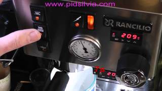 PreInfusion for Rancilio Silvia Espresso Machine manual switch opp2 [upl. by Warring]