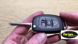 Key Repair Hyundai Kia Flip Key New Style [upl. by Dorrie]