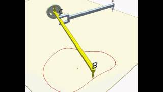 Polar planimeter 1 [upl. by Ylluz]