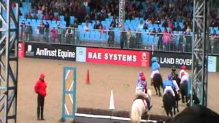 Royal Windsor Horse show Shetland pony grand national 2011 [upl. by Nnylacissej]