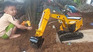 Cat 390F Excavator 112 test rào mới đóng quá ok part 07 [upl. by Attolrahc]