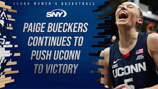 Here’s how Paige Bueckers continues to evolve and push the UConn Huskies towards success  SNY [upl. by Snoddy]