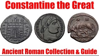 CONSTANTINE the GREAT COINS Ancient Roman Coins Guide amp Collection for Sale by Expert trustedcoins [upl. by Fiann574]